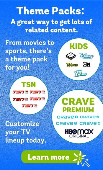 theme pack advertisement with circles showing various theme packs