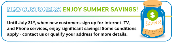 new customer banner